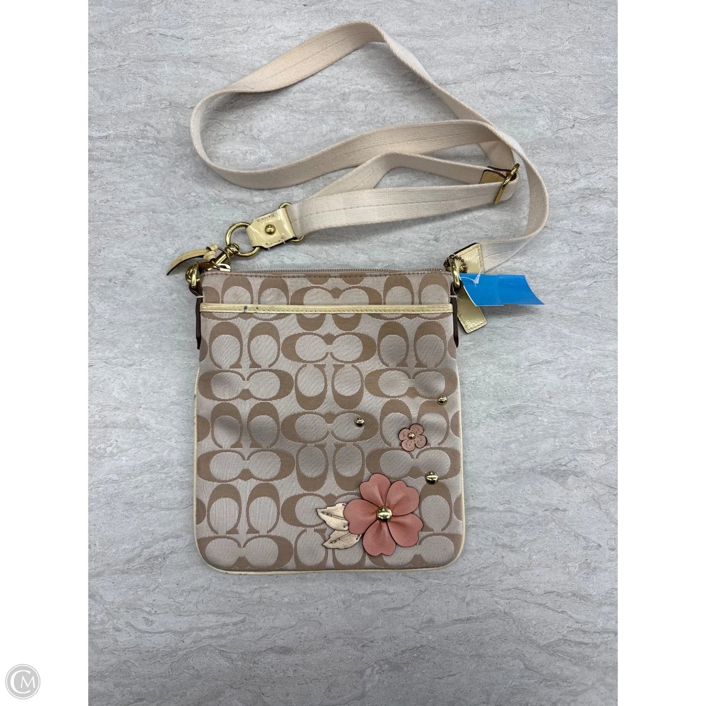 Crossbody Designer By Coach, Size: Small