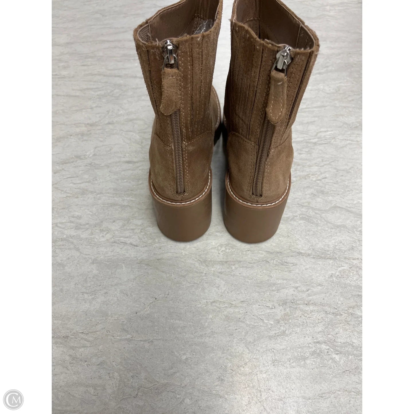 Boots Ankle Flats By Dolce Vita In Brown, Size: 8