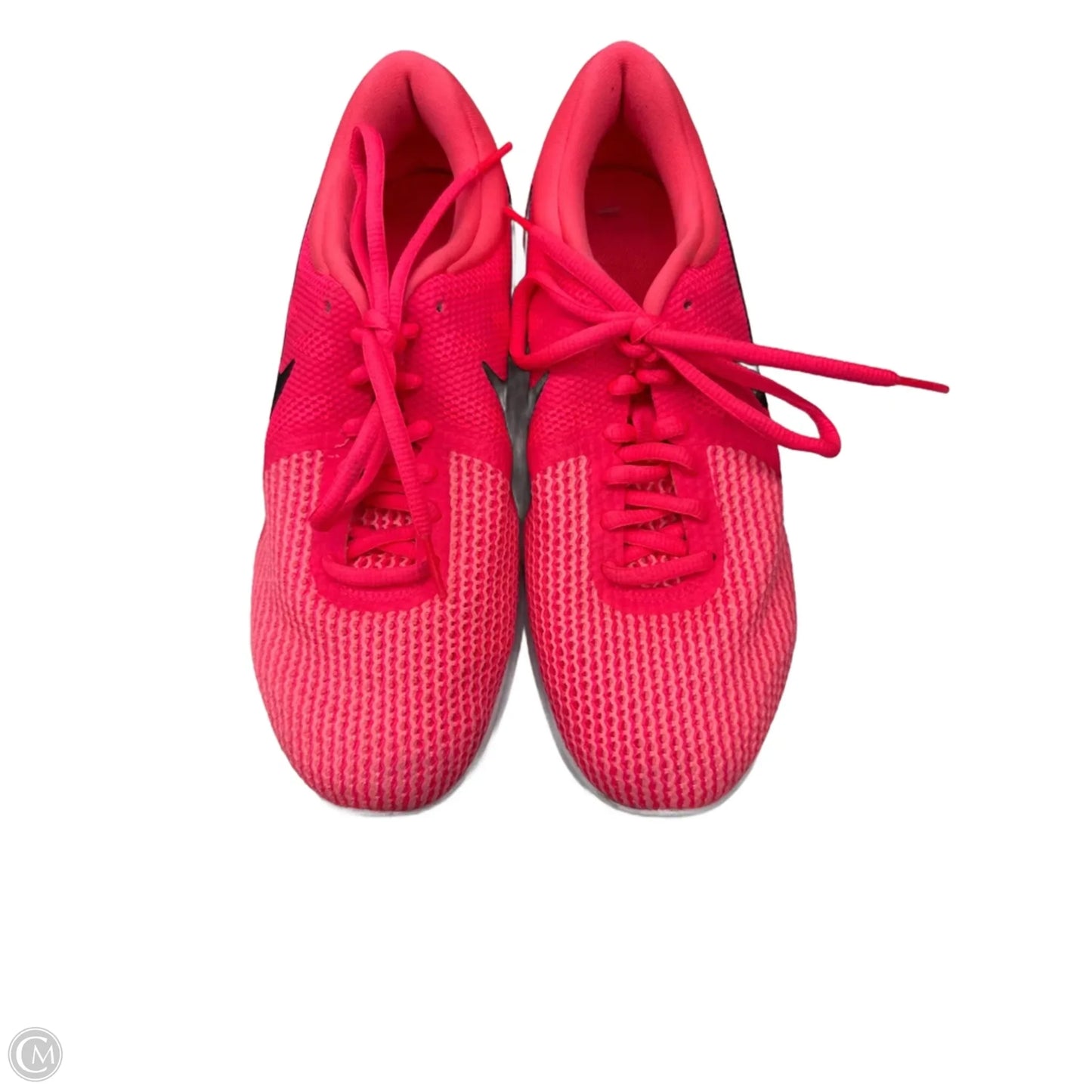 Shoes Athletic By Nike In Black & Pink, Size: 8