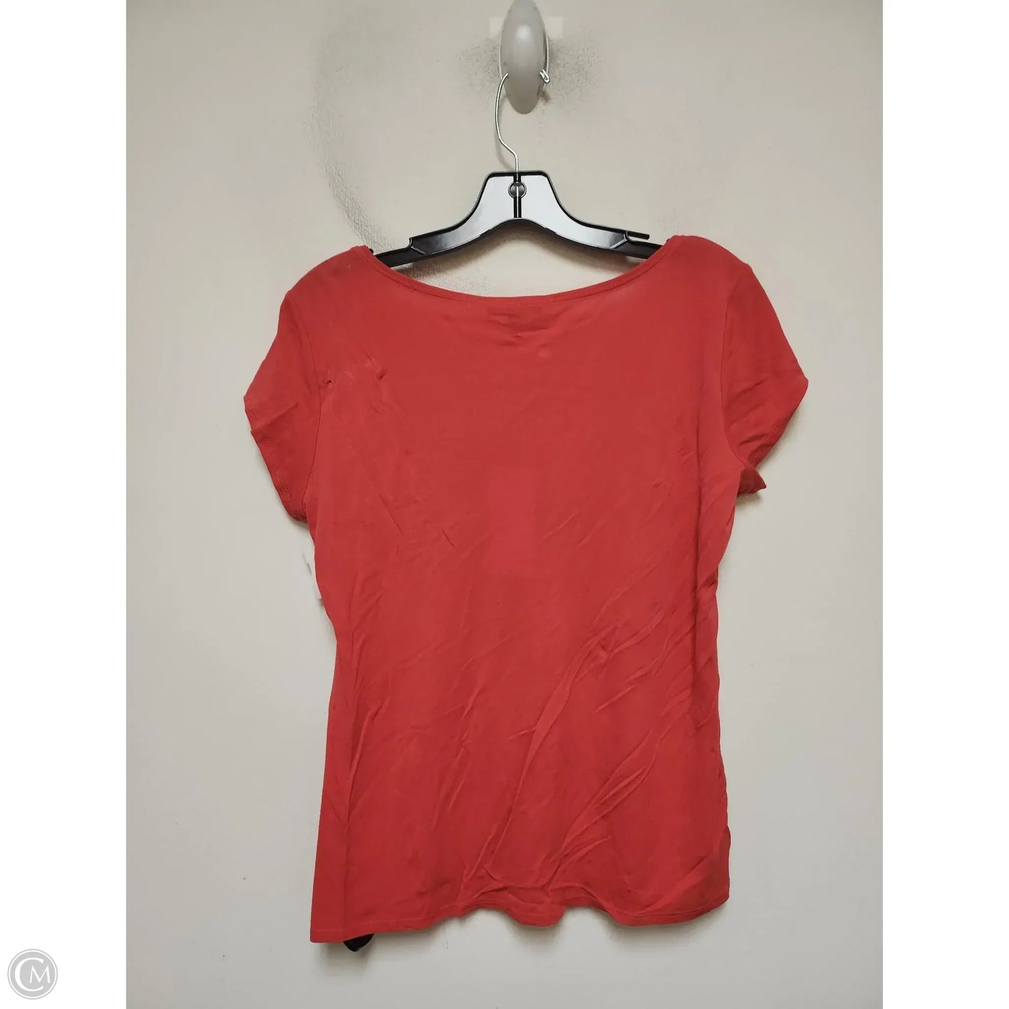 Top Short Sleeve By Eileen Fisher In Red, Size: M