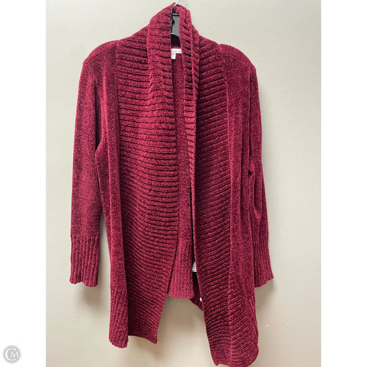 Cardigan By Seven 7 In Red, Size: S