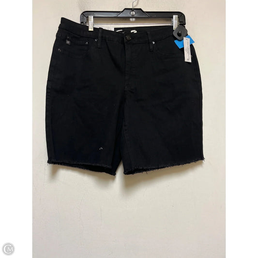 Shorts By Seven 7 In Black Denim, Size: 10