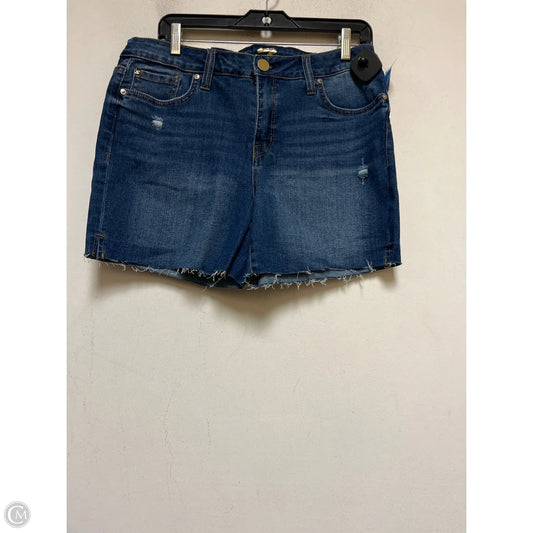 Shorts By Seven 7 In Blue Denim, Size: 8
