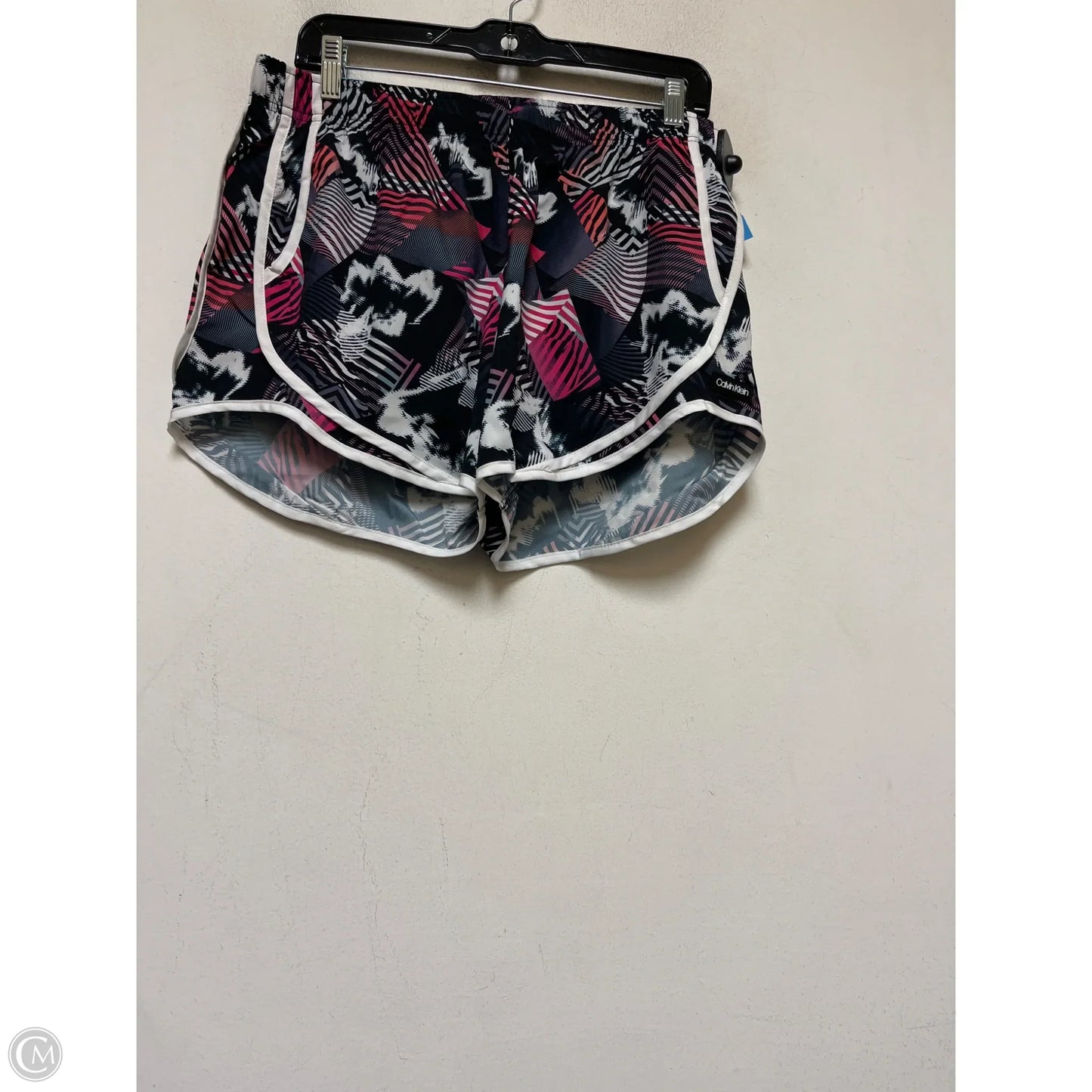 Athletic Shorts By Calvin Klein In Multi-colored, Size: L