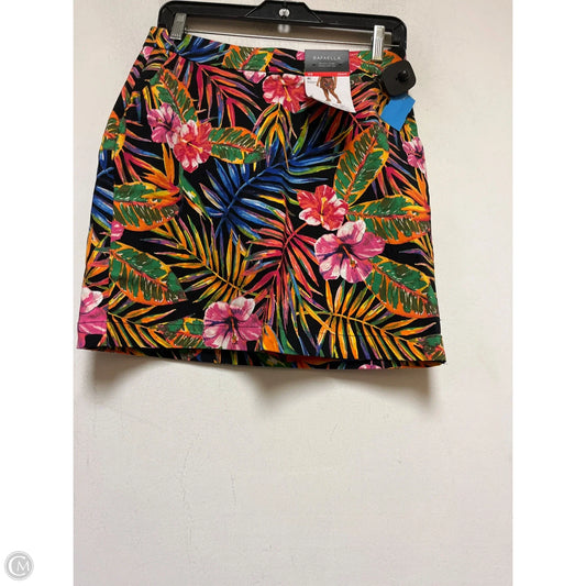 Athletic Skort By Rafaella In Tropical Print, Size: Xs