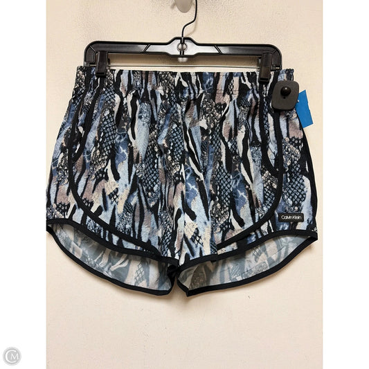 Athletic Shorts By Calvin Klein In Animal Print, Size: M