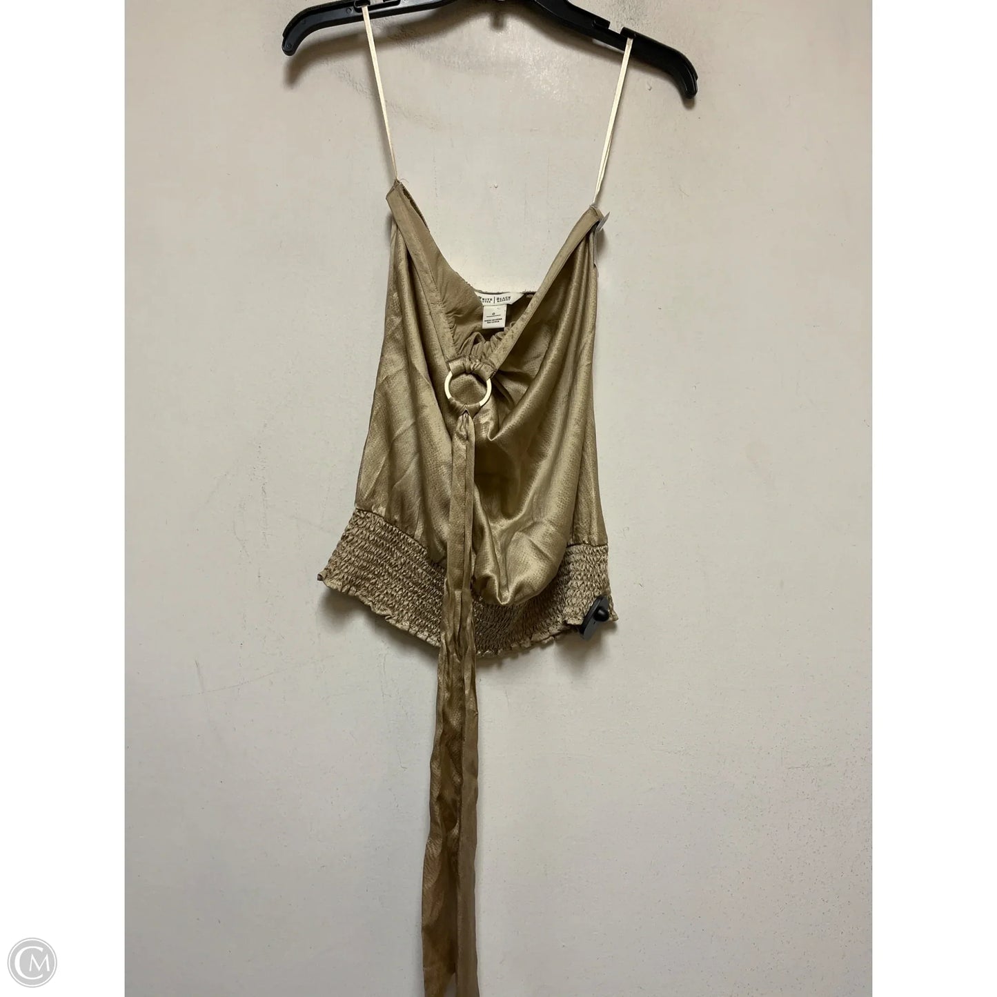 Top Sleeveless By White House Black Market In Gold, Size: 0