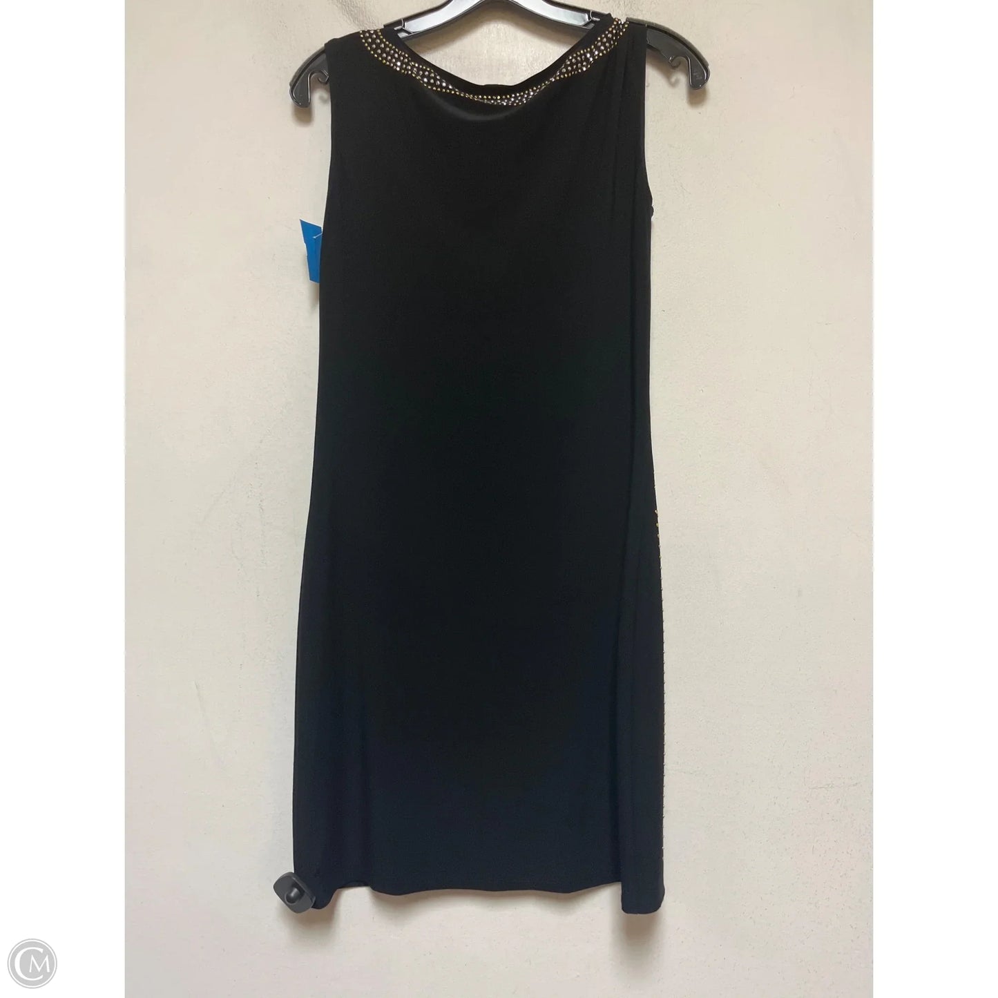 Dress Casual Short By White House Black Market In Black & Gold, Size: Xxs