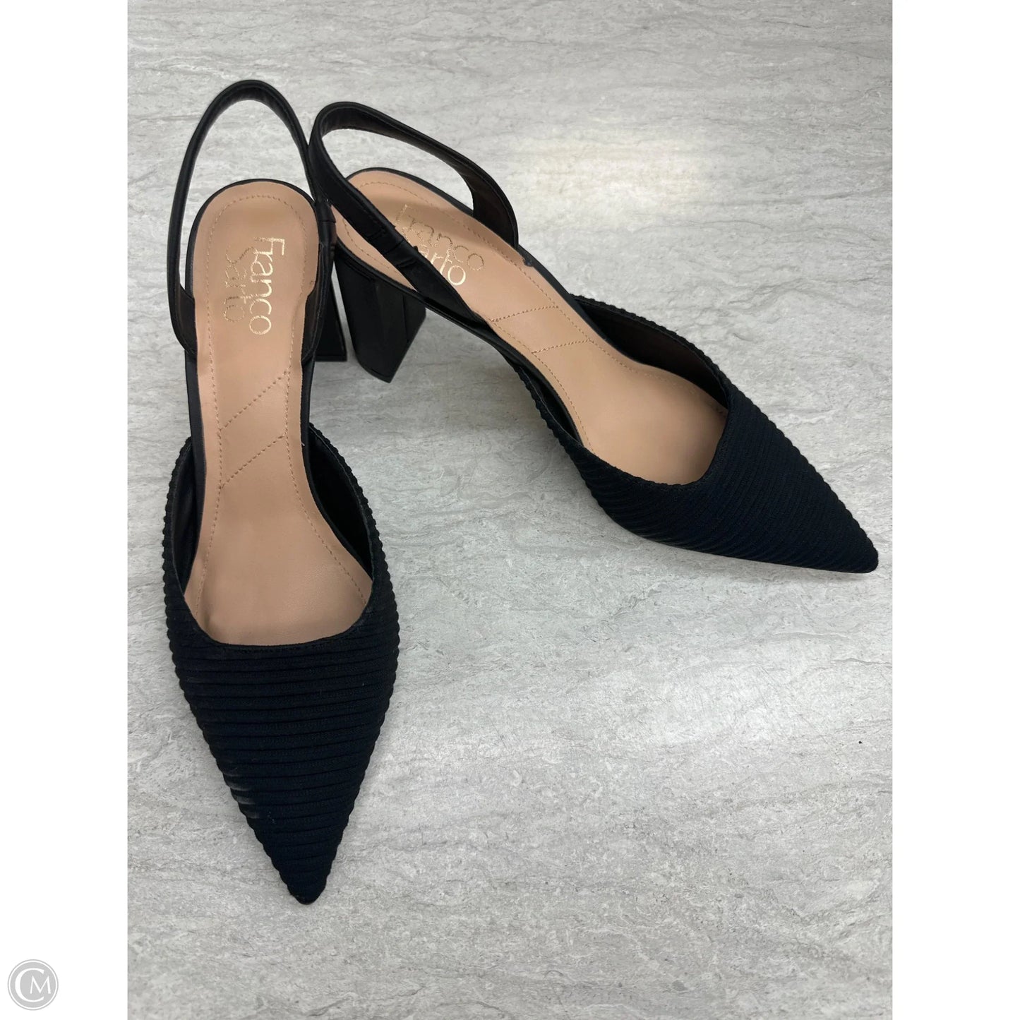 Shoes Heels Block By Franco Sarto In Black, Size: 8.5