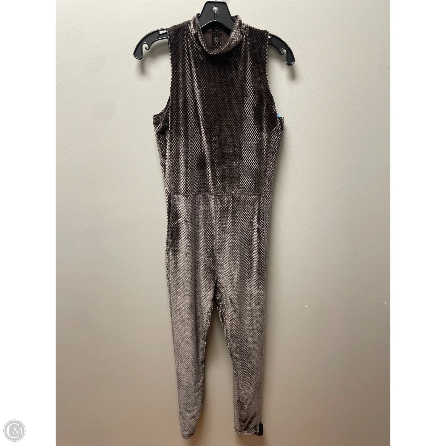 Athletic Dress By Fabletics In Taupe, Size: L