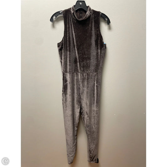 Athletic Dress By Fabletics In Taupe, Size: L