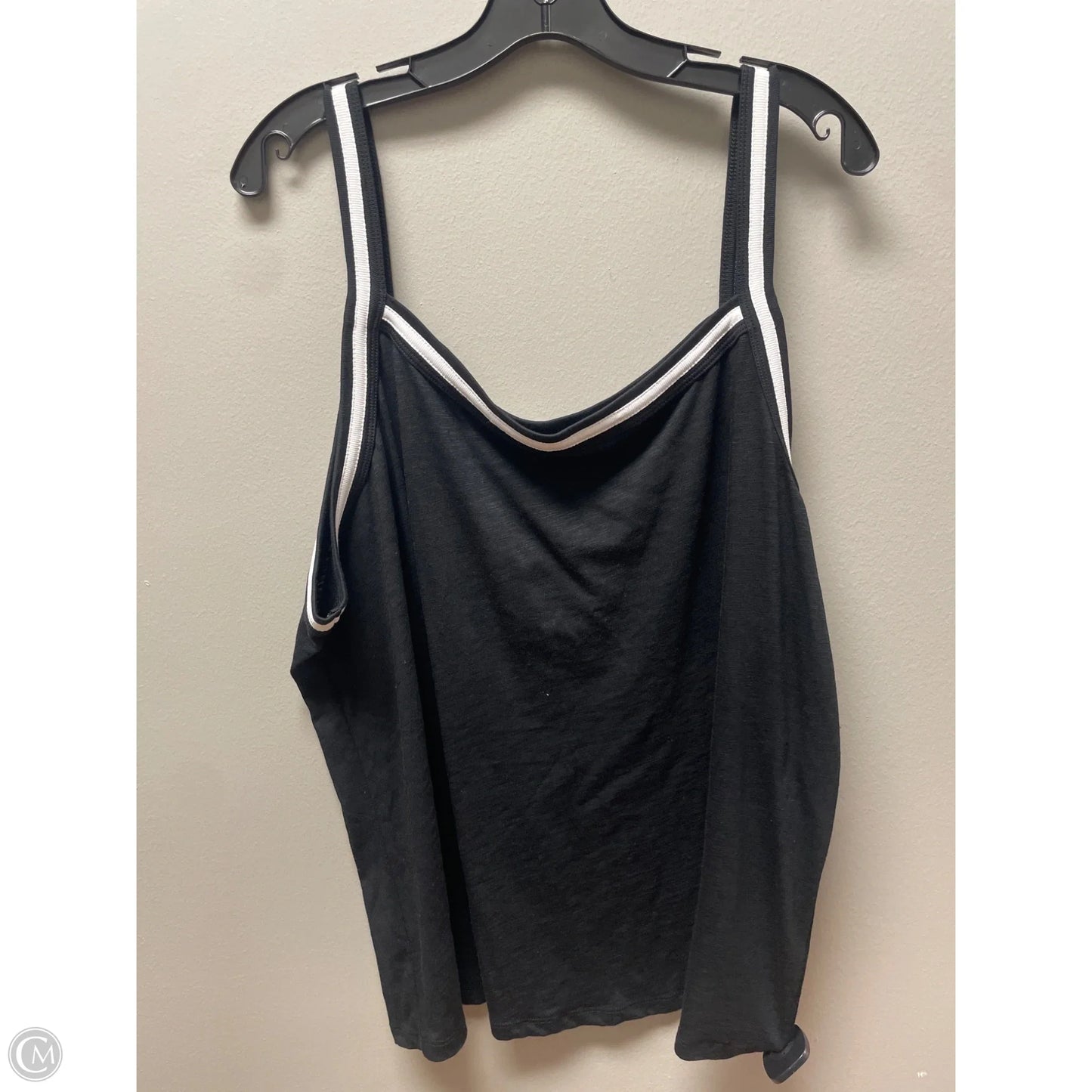 Top Sleeveless By Torrid In Black, Size: 3x