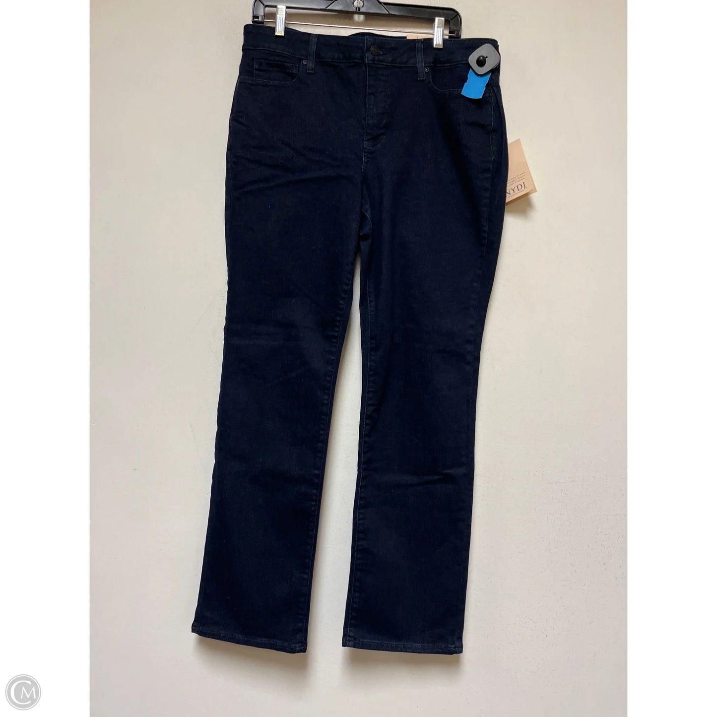 Jeans Straight By Not Your Daughters Jeans In Blue Denim, Size: 14p