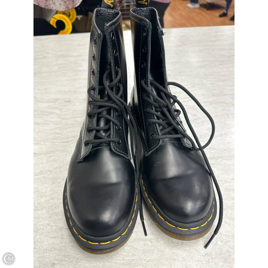 Boots Combat By Dr Martens In Black, Size: 10.5