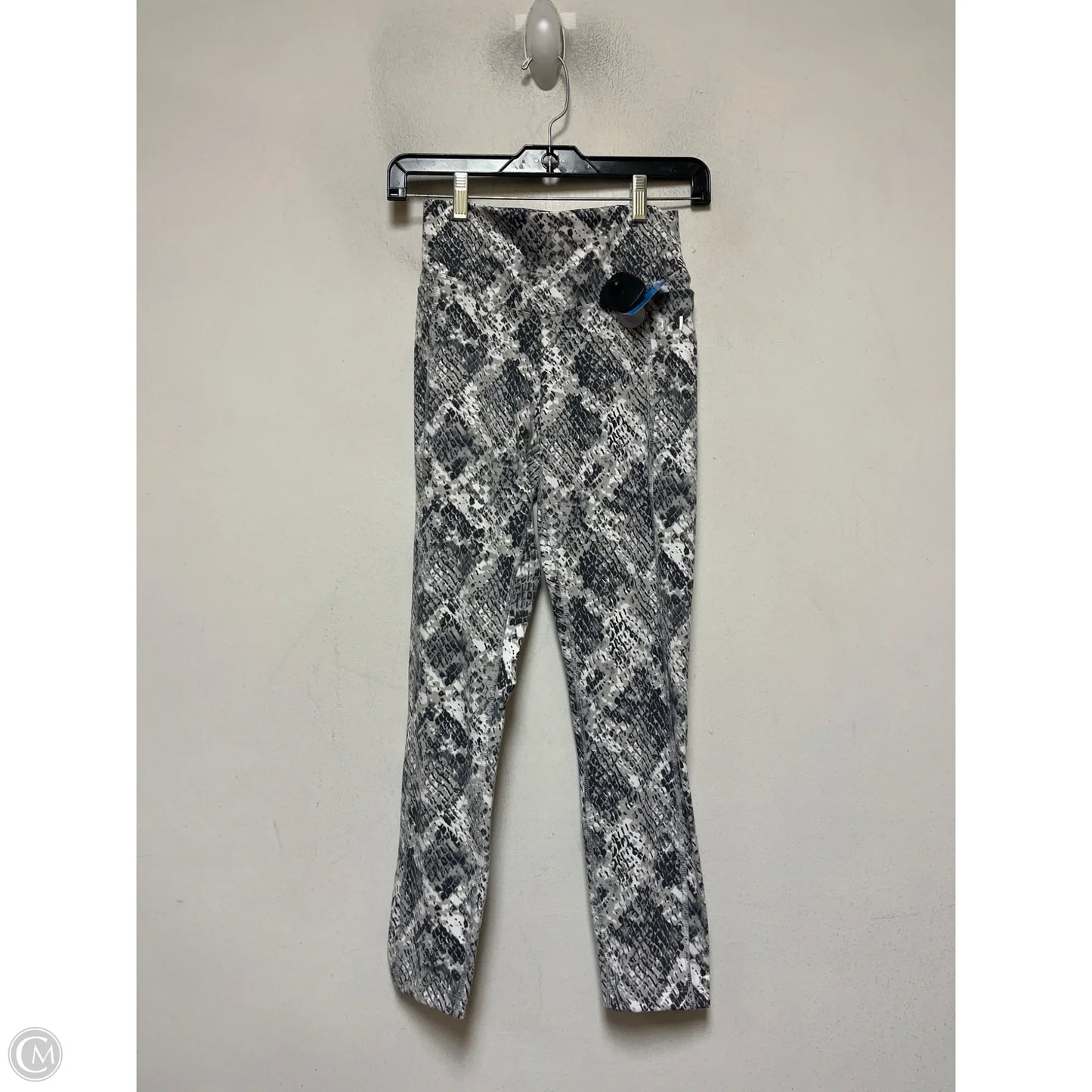 Athletic Leggings By Pink In Snakeskin Print, Size: S