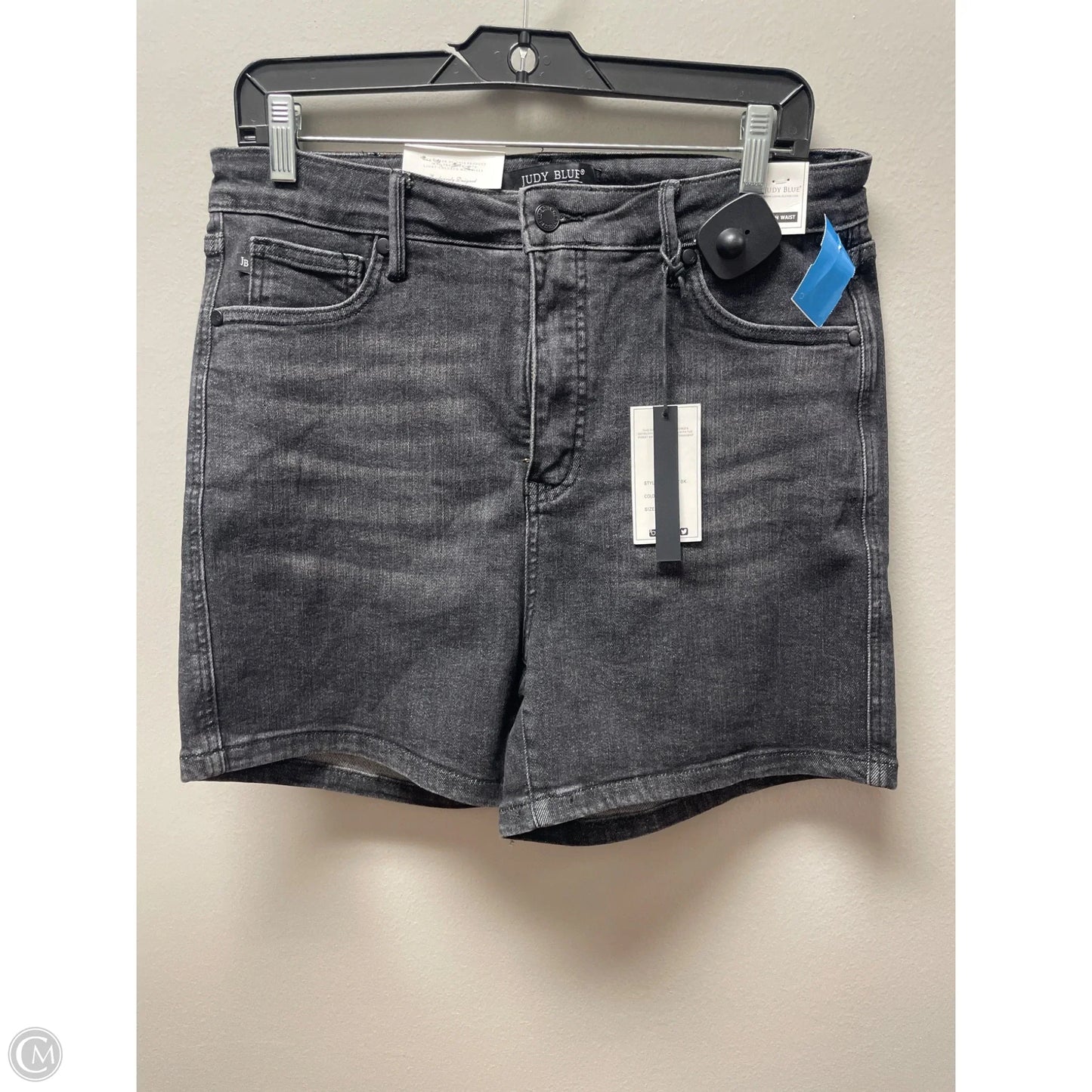 Shorts By Judy Blue In Black Denim, Size: 16