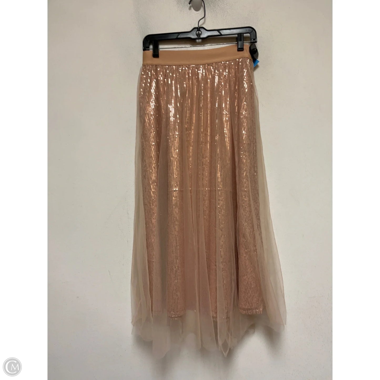 Skirt Maxi By Cupshe In Rose Gold, Size: 4