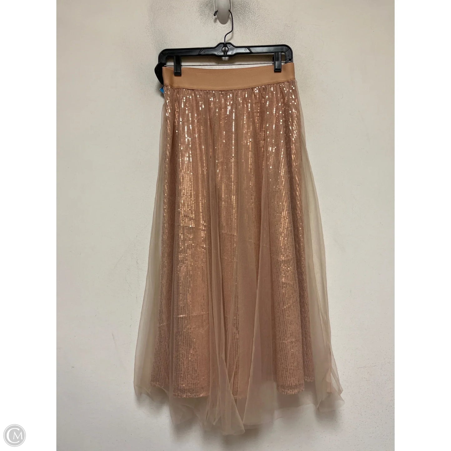 Skirt Maxi By Cupshe In Rose Gold, Size: 4