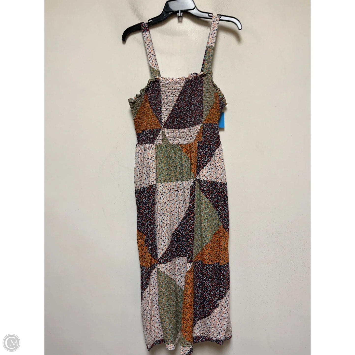 Dress Casual Midi By Universal Thread In Floral Print, Size: L