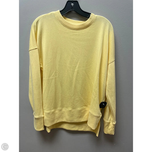 Top Long Sleeve By Time And Tru In Yellow, Size: S