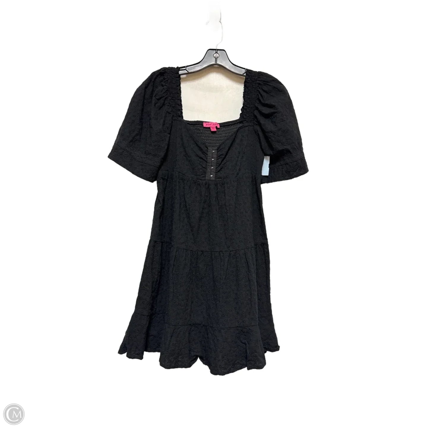 Dress Casual Short By Betsey Johnson In Black, Size: M
