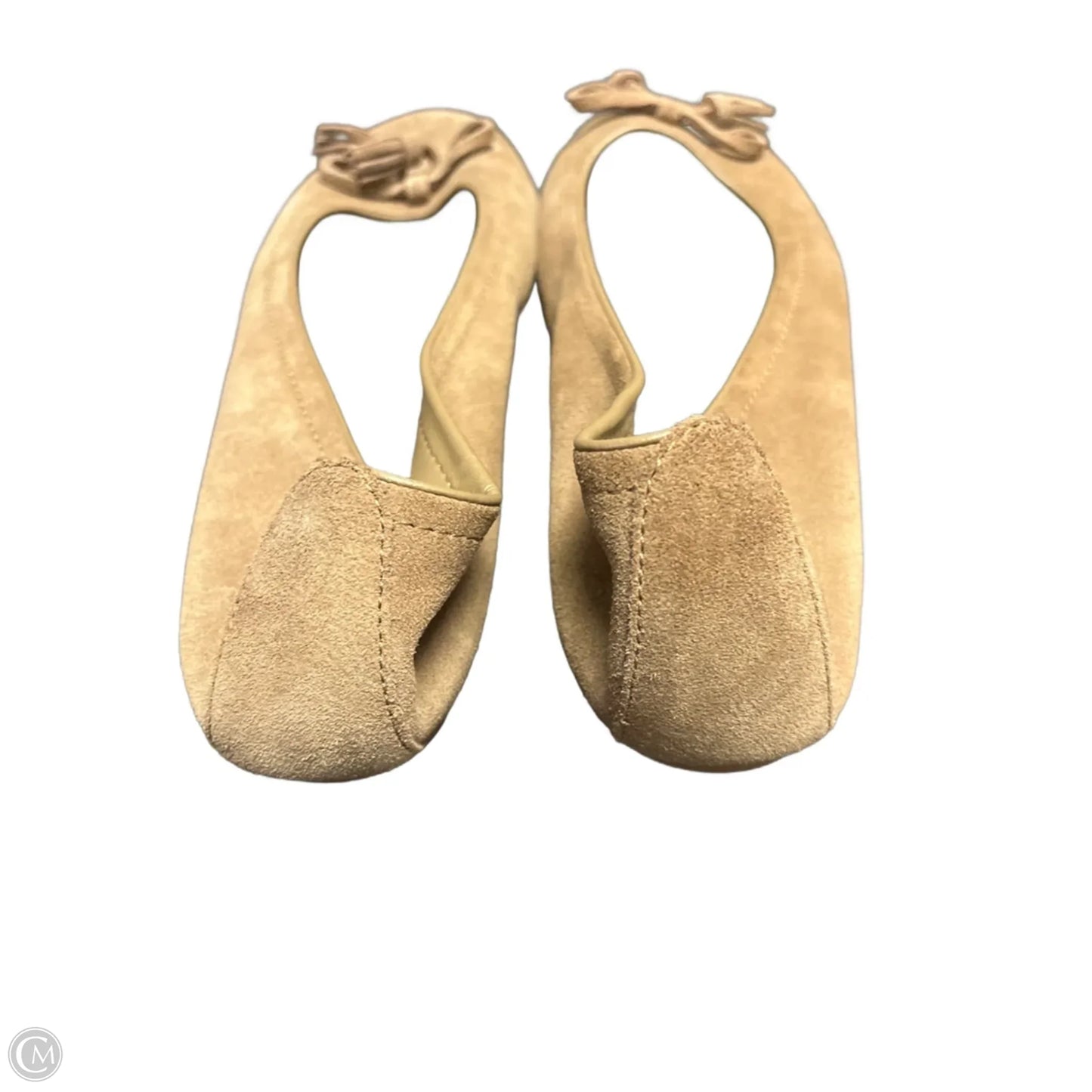 Shoes Flats By Crocs In Brown, Size: 10.5