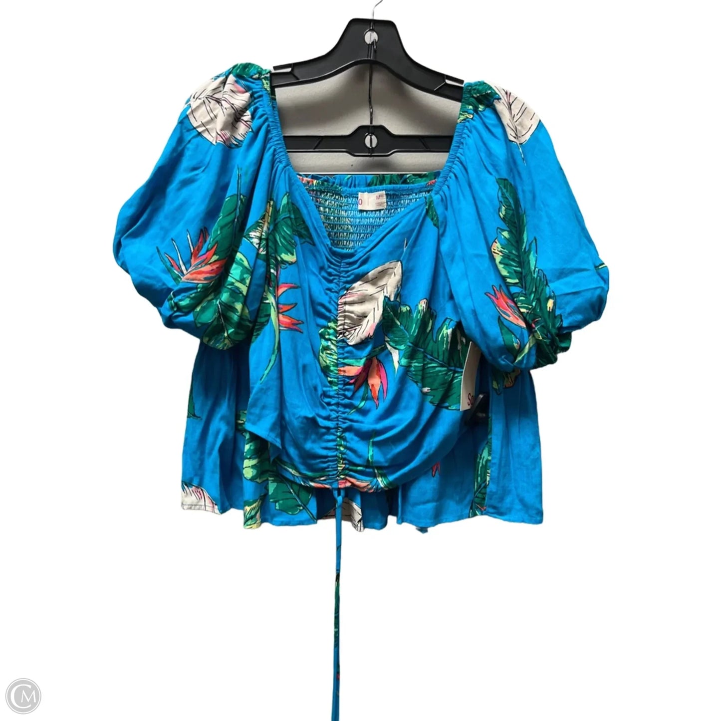 Skirt Set 2pc By So In Tropical Print, Size: 8