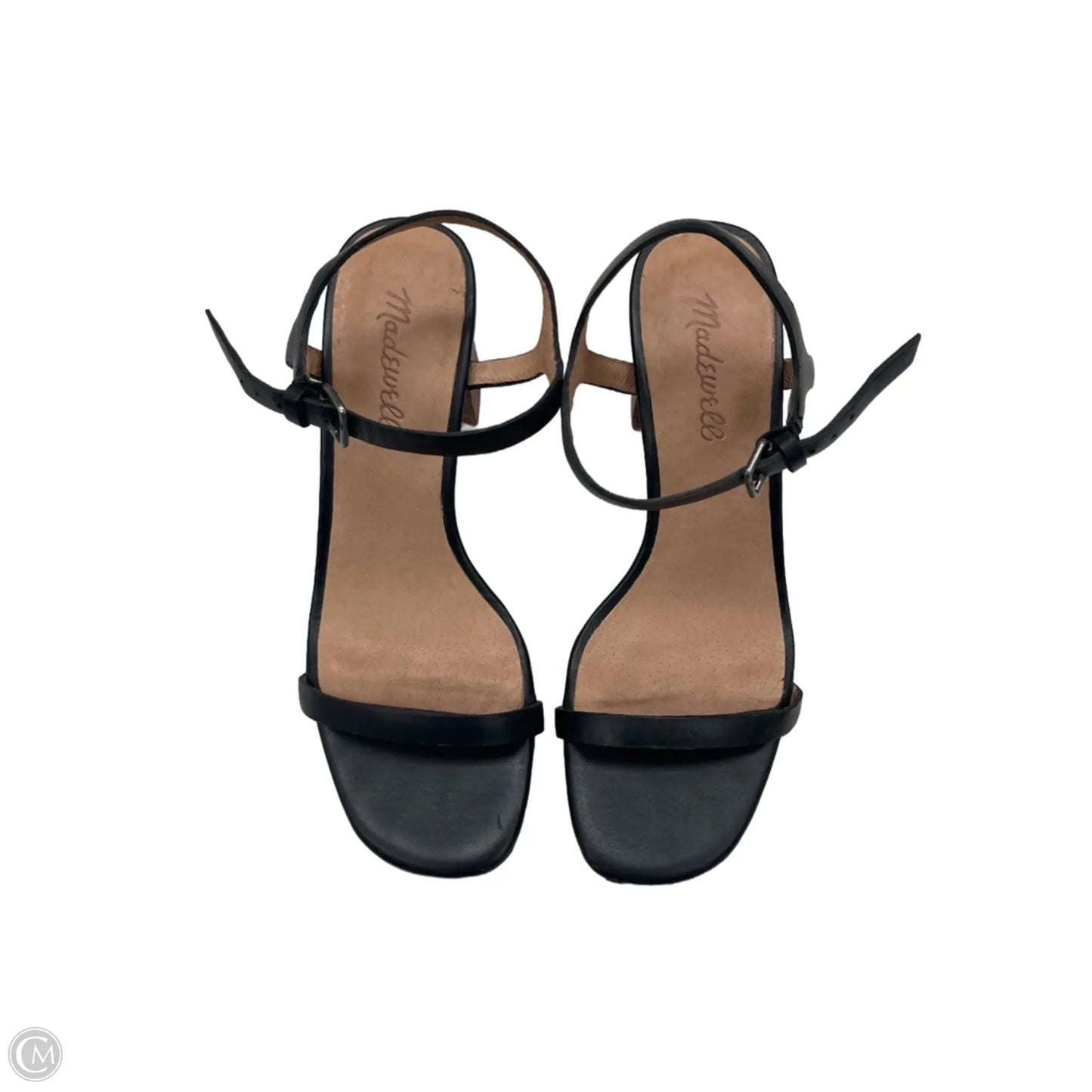 Sandals Heels Block By Madewell In Black, Size: 5.5