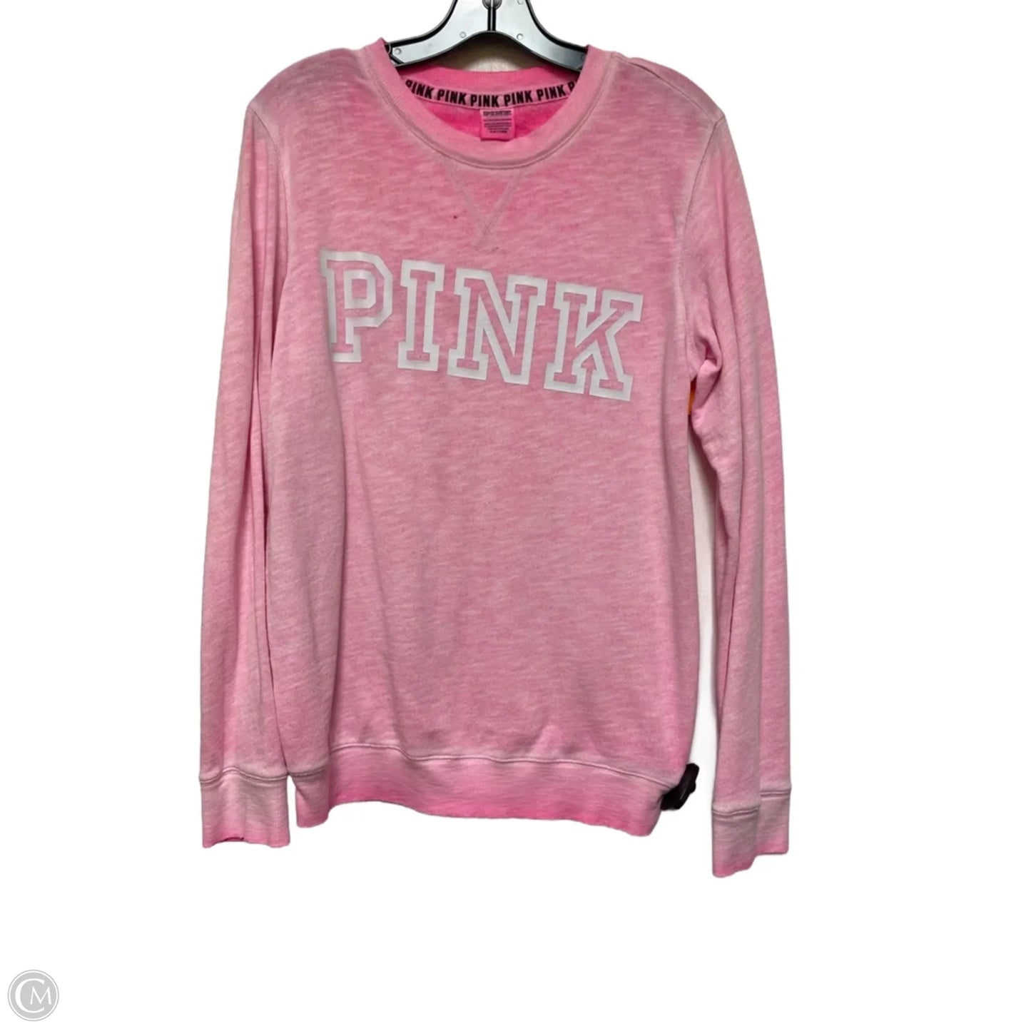 Top Long Sleeve By Pink In Pink, Size: Xs