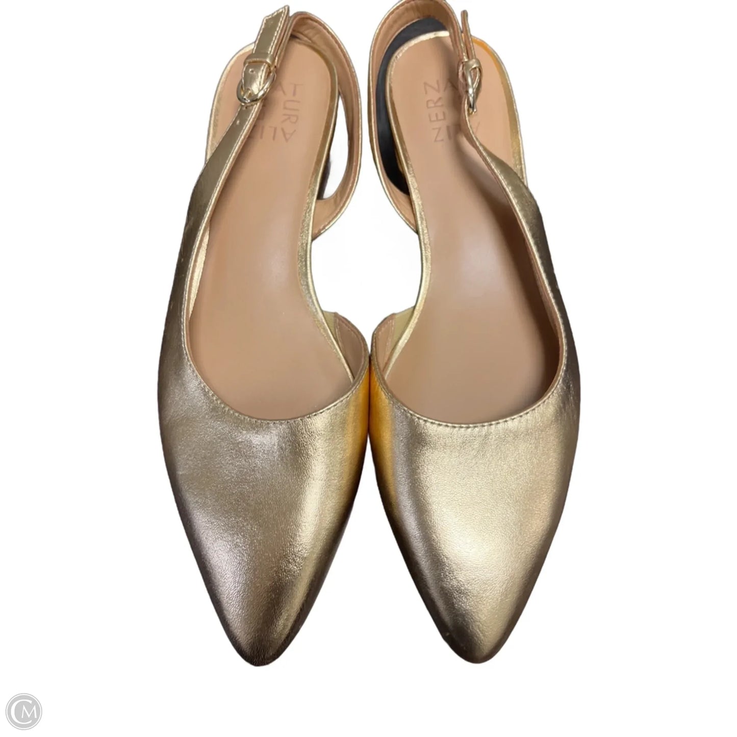 Shoes Flats By Naturalizer In Gold, Size: 9