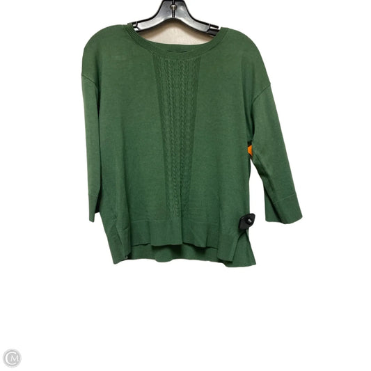 Top Short Sleeve By Cable And Gauge In Green, Size: S