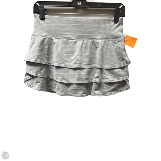 Athletic Skort By Athleta In Grey, Size: Xs