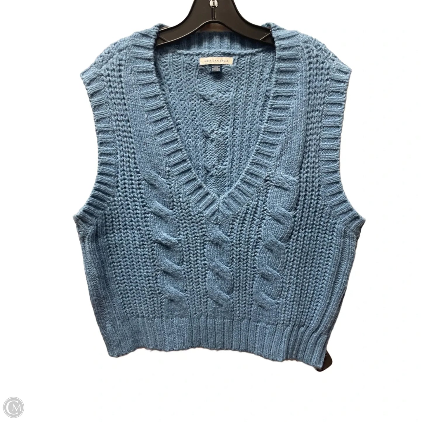 Top Sleeveless By American Eagle In Blue, Size: Xl