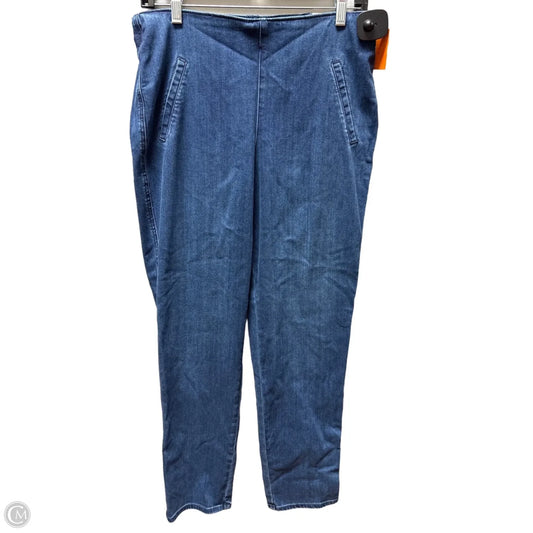 Jeans Jeggings By Chicos In Blue Denim, Size: 6