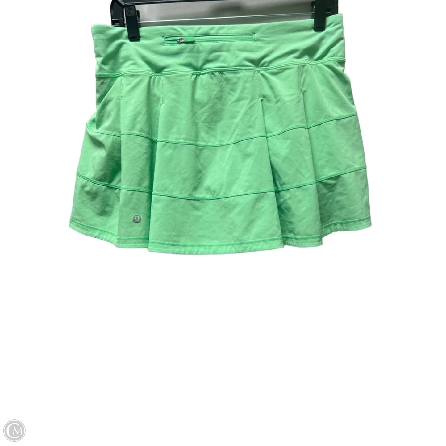 Athletic Skort By Lululemon In Green, Size: 8