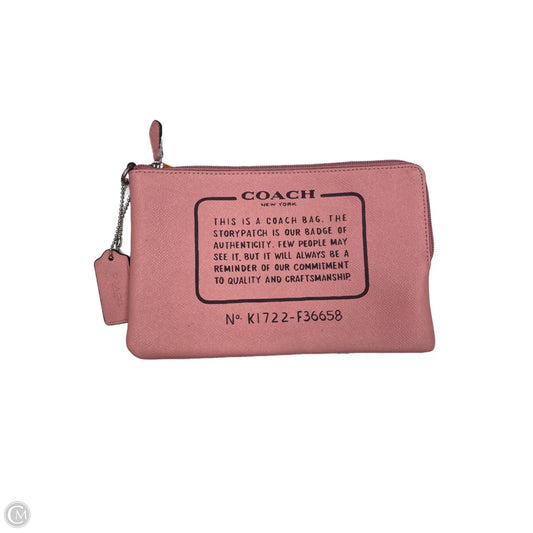 Makeup Bag Designer By Coach, Size: Small
