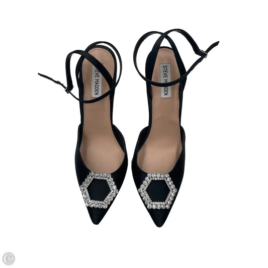 Shoes Heels Stiletto By Steve Madden In Black, Size: 10