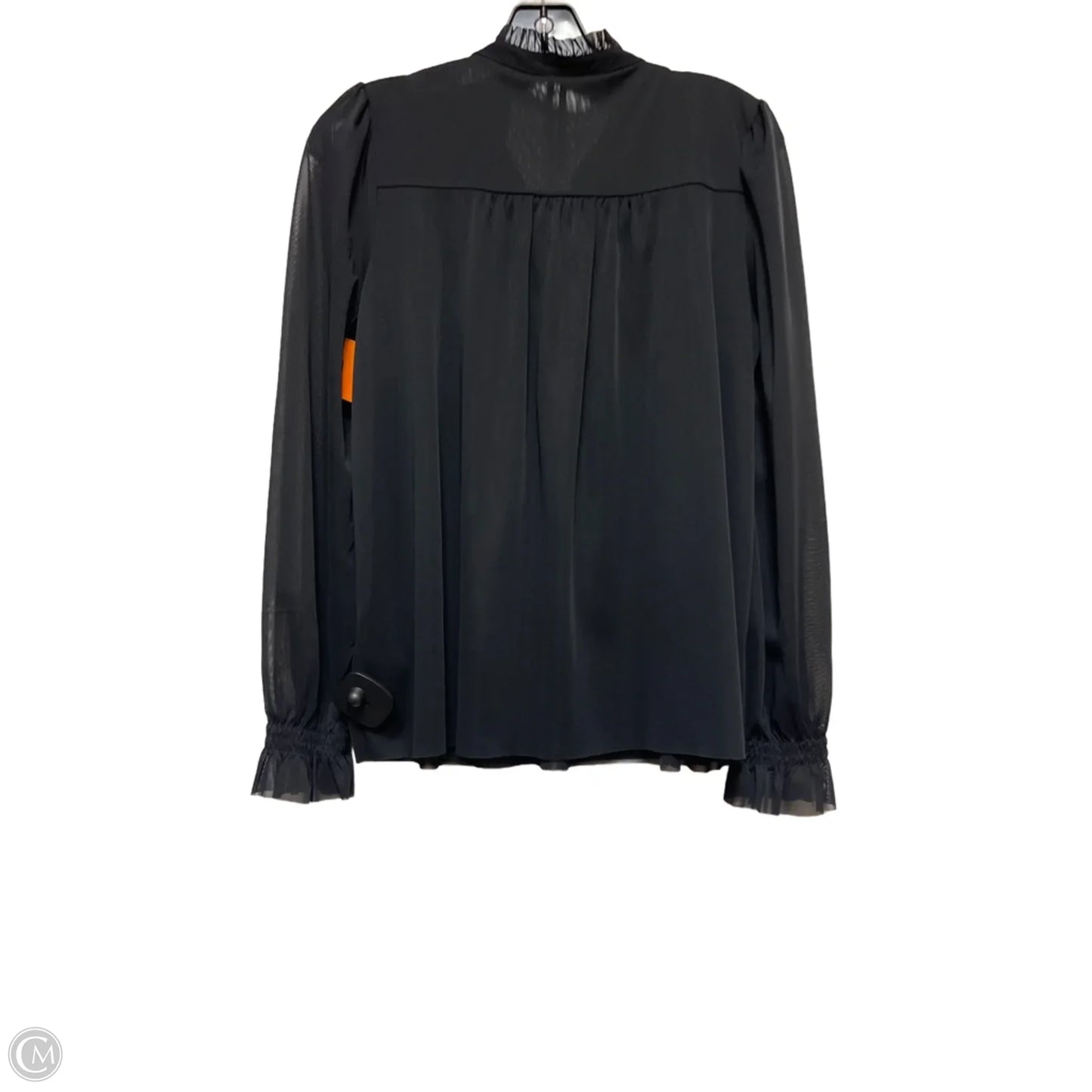 Top Long Sleeve By Anthropologie In Black, Size: Xs