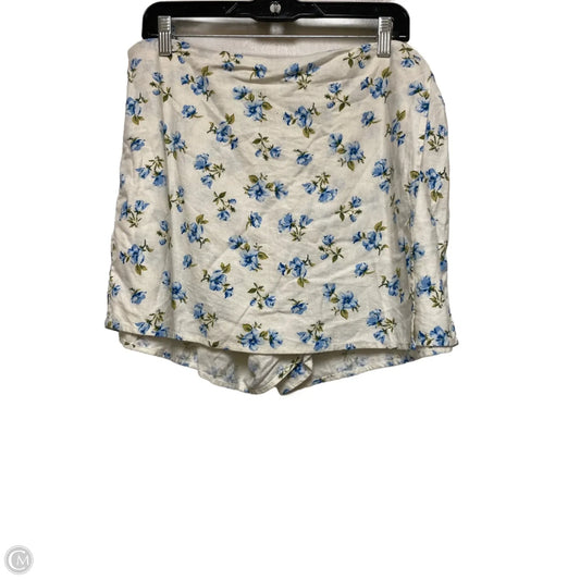 Skort By Old Navy In Floral Print, Size: 12
