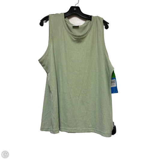 Athletic Tank Top By Columbia In Green, Size: Xxl