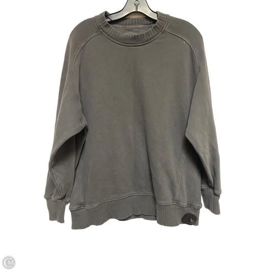Sweatshirt Crewneck By Aerie In Grey, Size: Xs