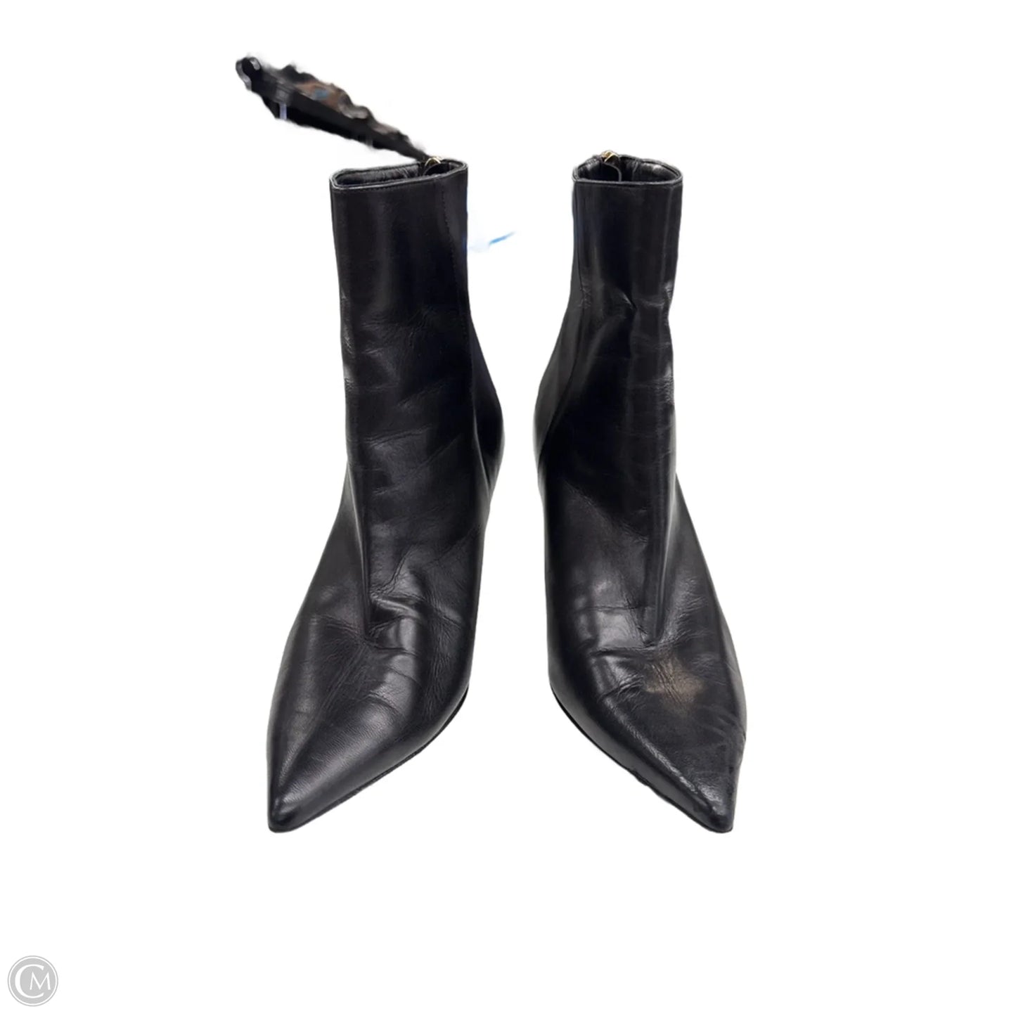 Boots Luxury Designer By Jimmy Choo In Black, Size: 8