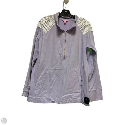 Sweatshirt Designer By Lilly Pulitzer In Purple, Size: Xl