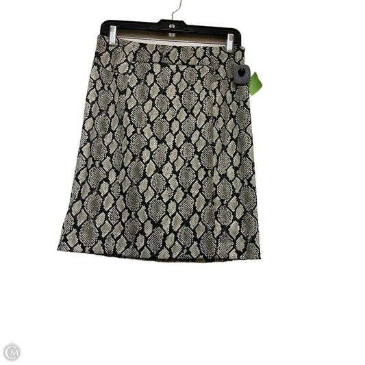 Skirt Mini & Short By Michael By Michael Kors In Snakeskin Print, Size: 4
