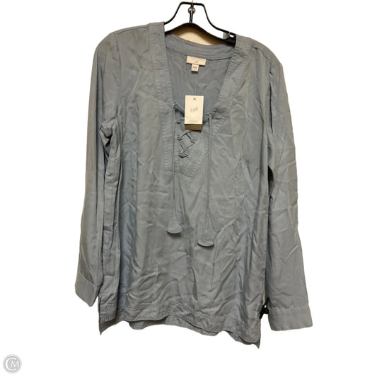 Top Long Sleeve By J. Jill In Blue, Size: S