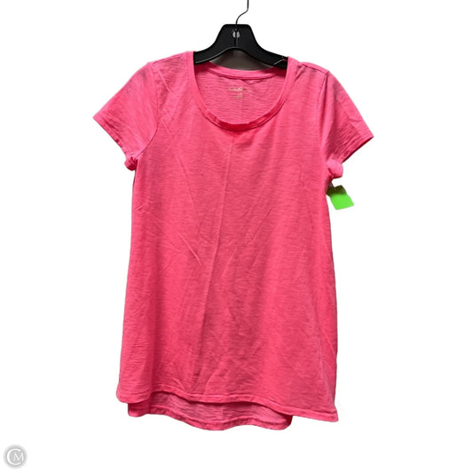 Top Short Sleeve Designer By Lilly Pulitzer In Pink, Size: Xs