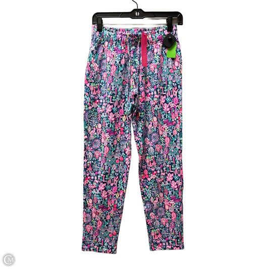 Pants Designer By Lilly Pulitzer In Tropical Print, Size: 0