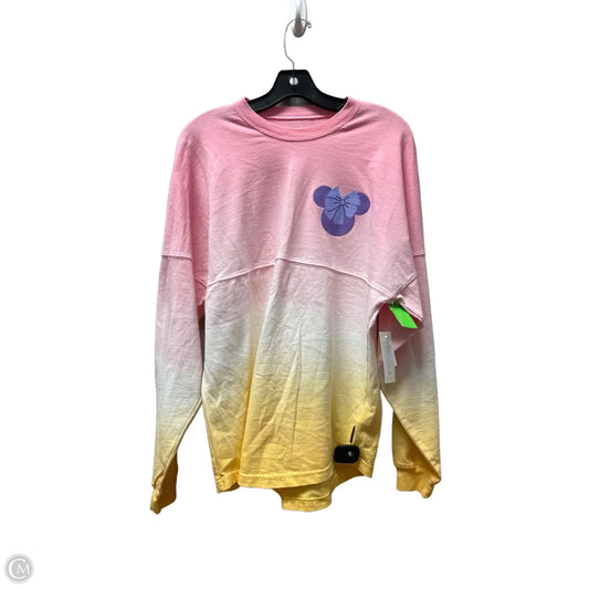 Top Long Sleeve By Disney Store In Ombre Print, Size: Xs