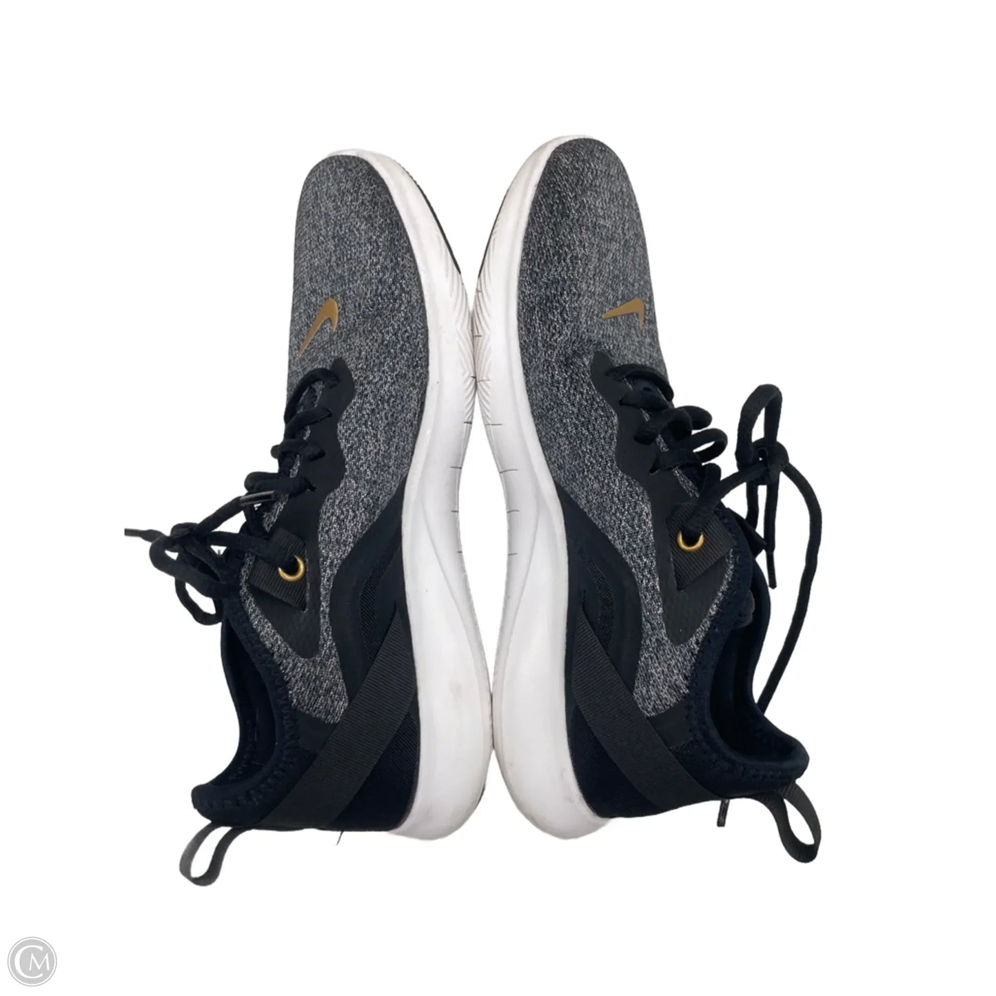 Shoes Athletic By Nike In Black & Grey, Size: 8
