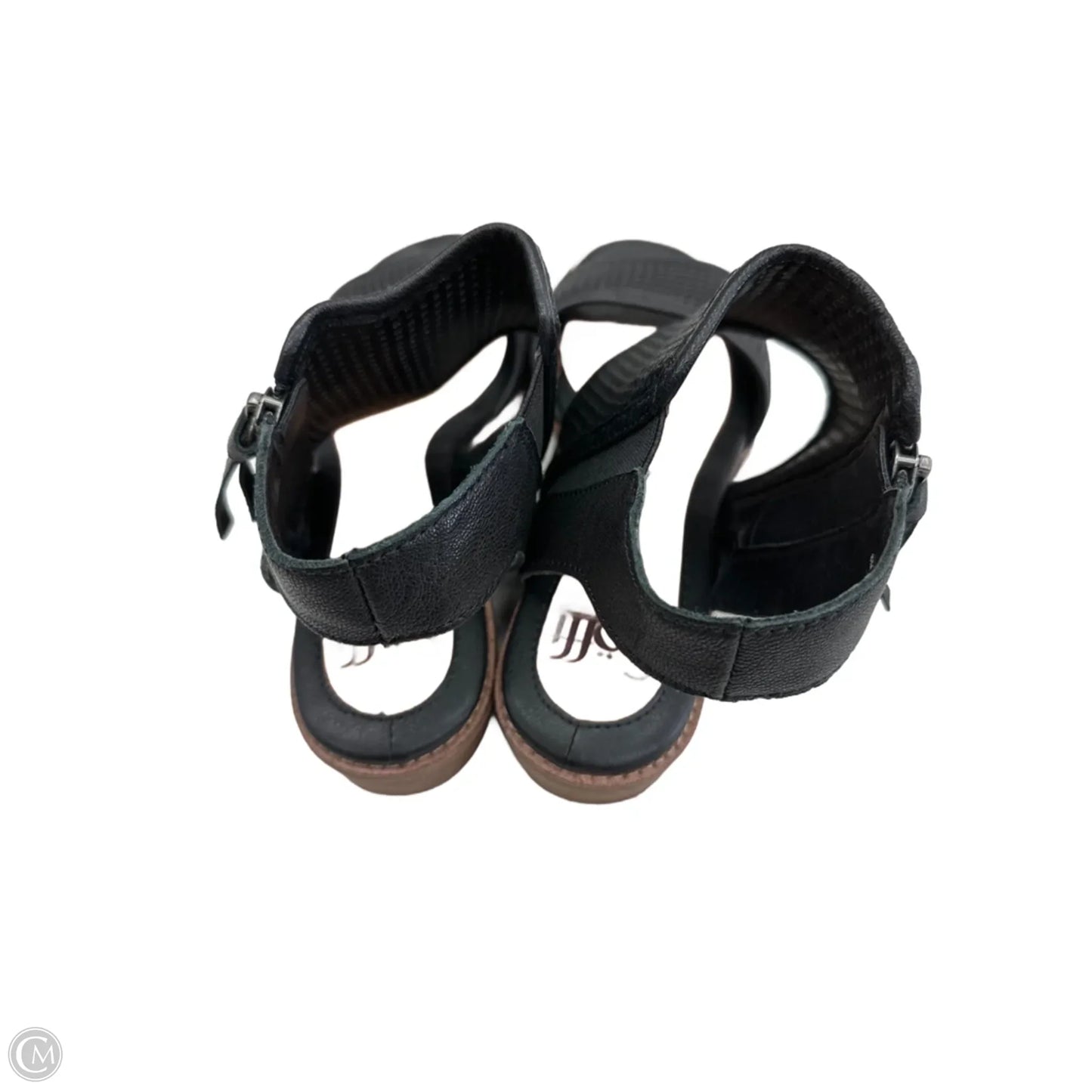 Sandals Flats By Sofft In Black, Size: 8